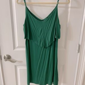 Cotton On, green cotton dress